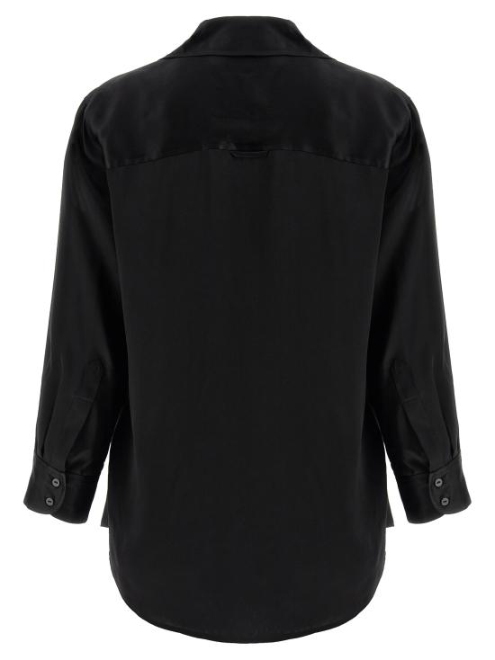 25FW 라장스 블라우스 40126CLWBLAC Black - L'AGENCE