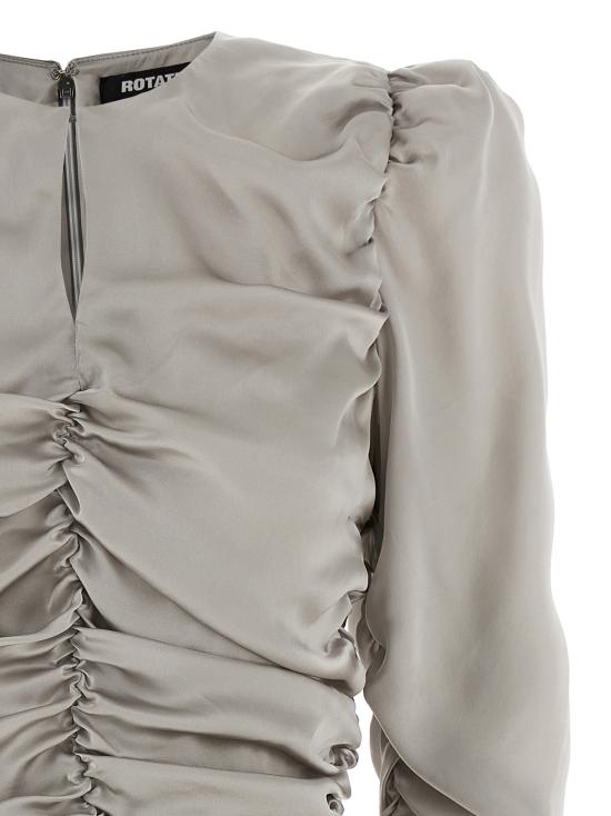 26SS 로테이트 바이 크리스텐슨 숏 원피스 11488211251125 Gray - ROTATE BY BIRGERCHRISTENSEN