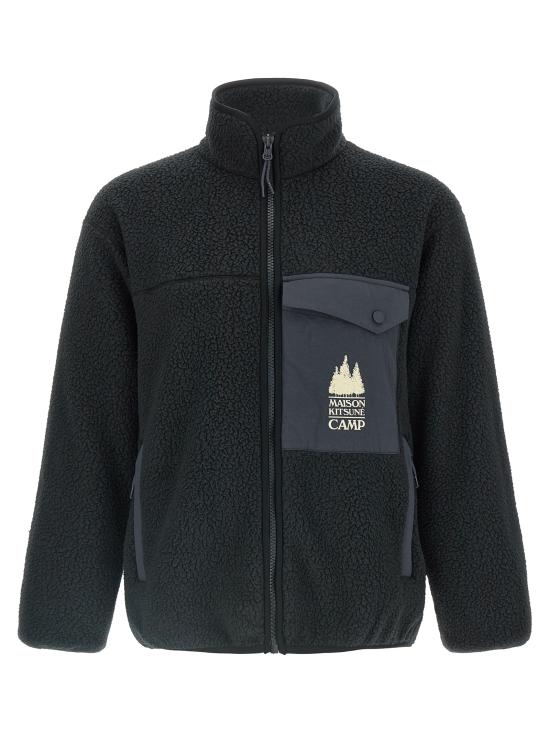 25FW 메종키츠네 자켓 PM02136WM2031P199 Blue