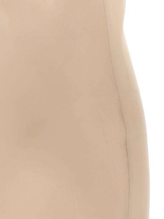 25FW 라장스 미디 원피스 61253CLWCHMP Beige - L'AGENCE