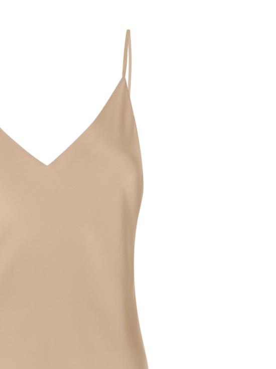 25FW 라장스 미디 원피스 61253CLWCHMP Beige - L'AGENCE