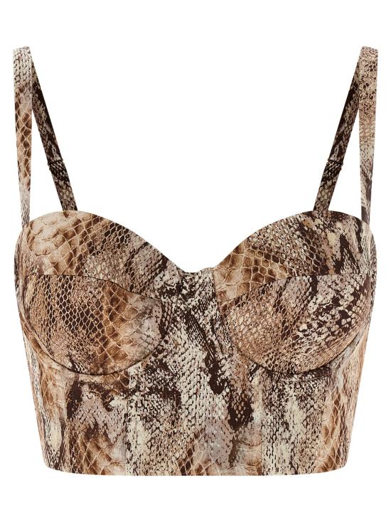 25FW 라장스 이브닝 티셔츠 40723PHTWSAT Brown