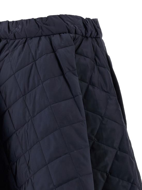 26SS 프라다 미디 스커트 21H023SOOO1WQ9F0AIN Blue - PRADA