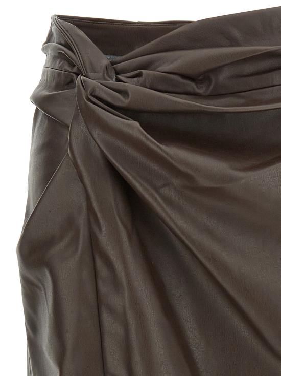 25FW 라장스 미디 스커트 3491ZSTCOFB Brown - L'AGENCE