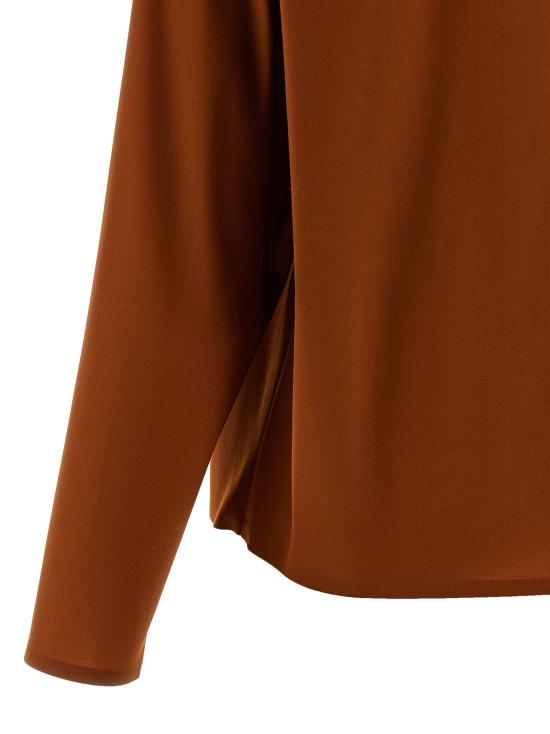 25FW 생로랑 터틀넥 845857Y5J952498 Orange - SAINT LAURENT