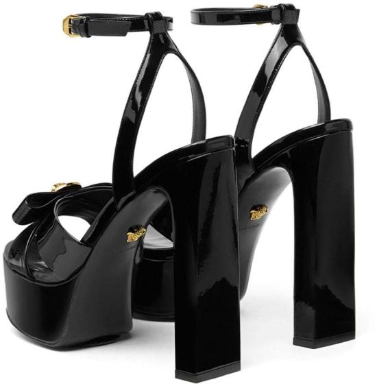 24FW 베르사체 힐/펌프스 1017314D2VE1B00V BLACK - VERSACE