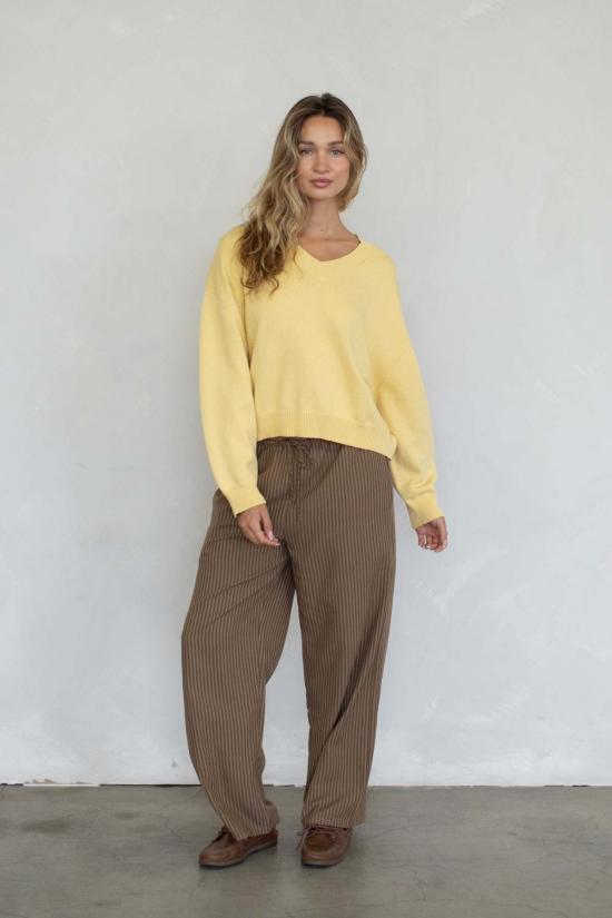  아잘레아 스트레이트 팬츠 아잘리아 프랭키 스트라이프 팬츠 - AZALEA