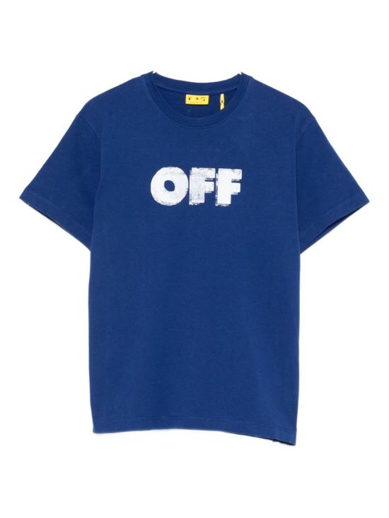 25FW [키즈] 오프화이트 티셔츠 OBAA002F25JER0034501 BLU