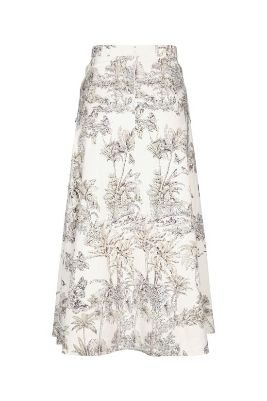 25FW 디올 미디 스커트 541J86A3A91 0810 WHITE - DIOR