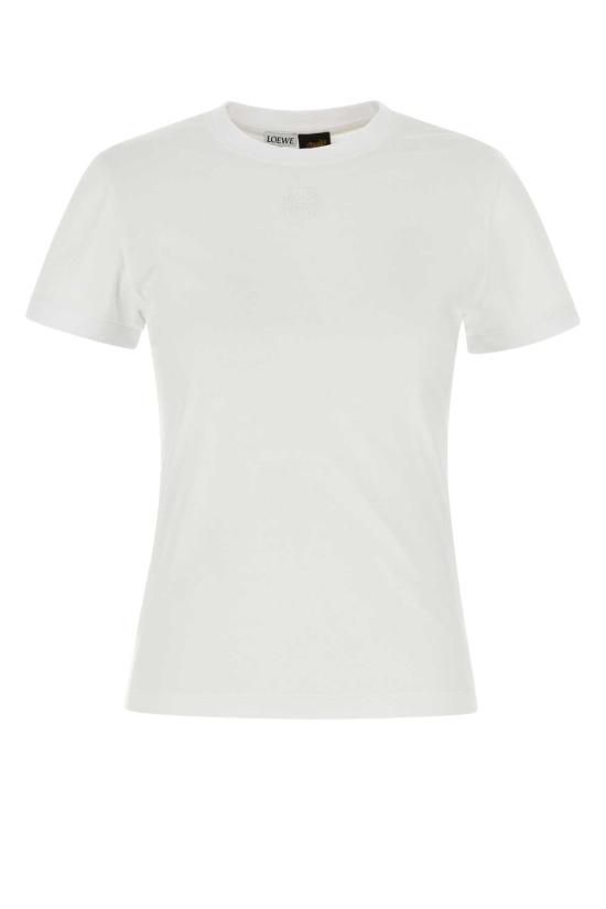 25SS 로에베 반팔 티셔츠 S616Y22X72 WHITE White