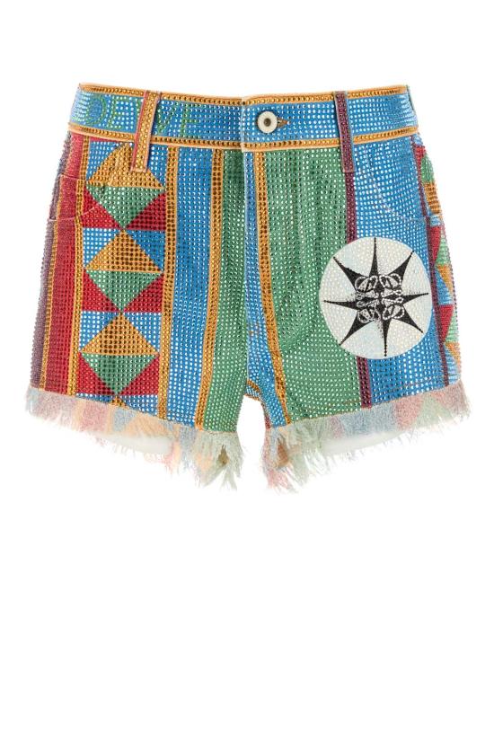 25SS 로에베 숏팬츠 S616Y1GX07 MULTICOLOR Printed