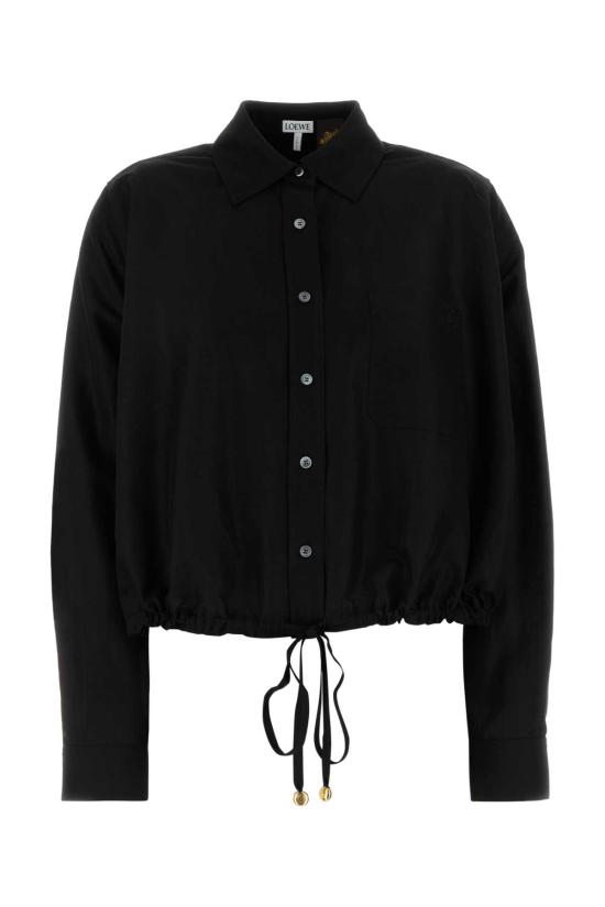 25SS 로에베 셔츠 S616Y05X47 BLACK Black