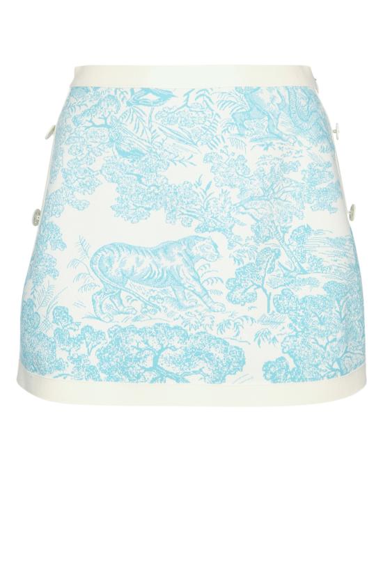 25FW 디올 숏 스커트 544J14A5008 5859 BLUE