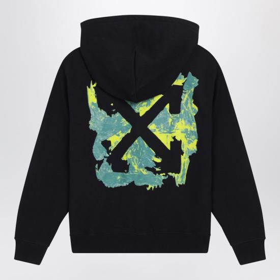  [키즈] 오프화이트 셔츠 OBBE001F25FLE002 Black - OFF WHITE