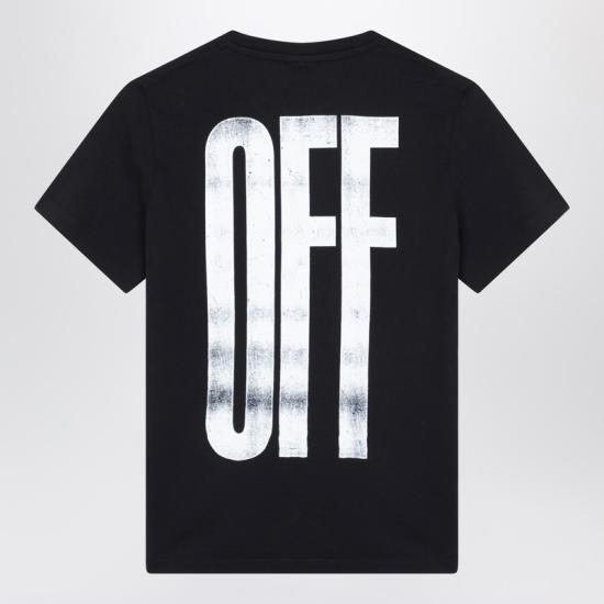  [키즈] 오프화이트 셔츠 OBAA002F25JER00C Black - OFF WHITE