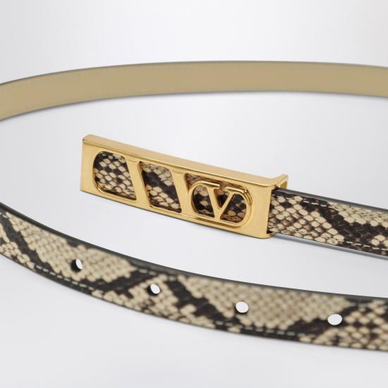 25FW 발렌티노 가라바니 레귤러 벨트 7W0T0SU1CJQ Beige - VALENTINO GARAVANI