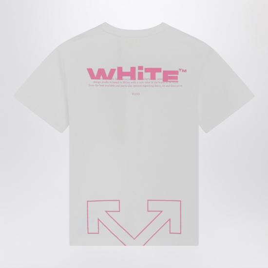  [키즈] 오프화이트 티셔츠 OGAA001F25JER002 White - OFF WHITE