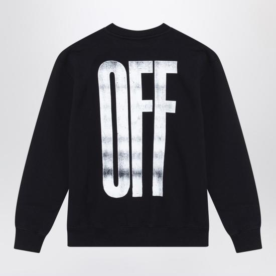  [키즈] 오프화이트 셔츠 OBBA001F25FLE006 Black - OFF WHITE