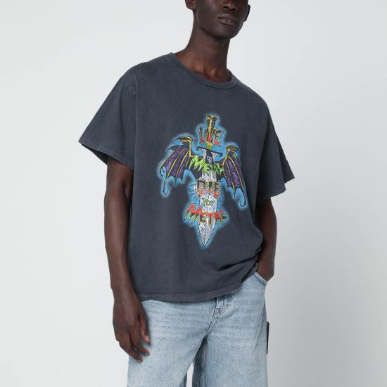 25FW 갤러리 디파트먼트 반팔 티셔츠 LFM 10287CO Black