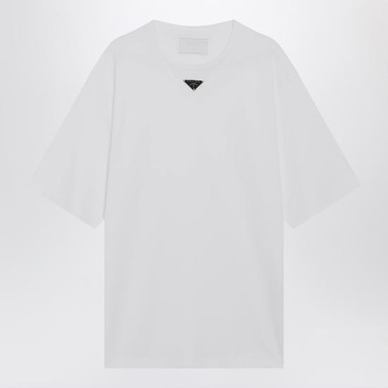  프라다 반팔 티셔츠 UJN861240 White