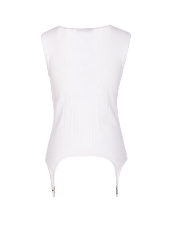 25FW 장 폴 고티에 긴팔 티셔츠 TO387 J01401 White - JEAN PAUL GAULTIER