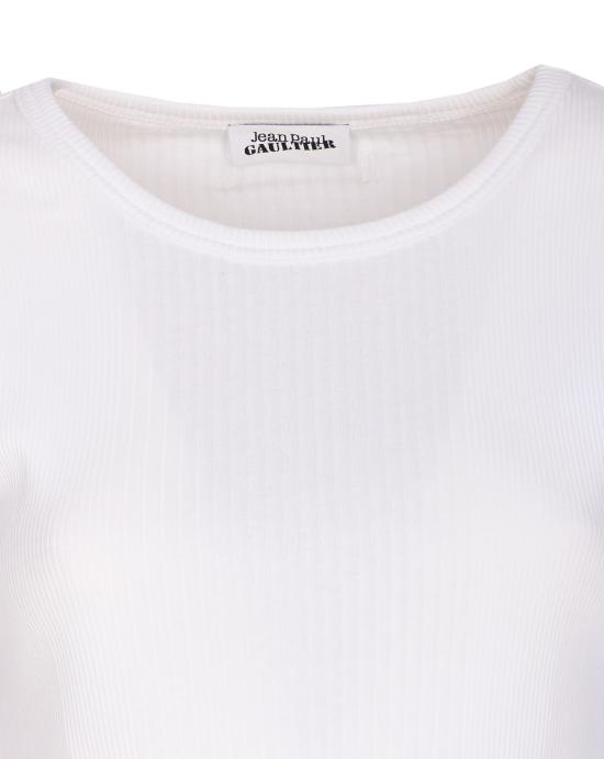 25FW 장 폴 고티에 긴팔 티셔츠 TO387 J01401 White - JEAN PAUL GAULTIER