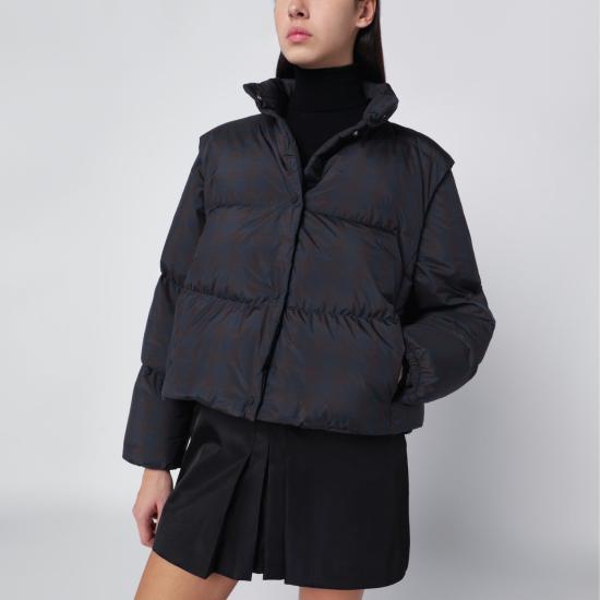25FW 에르노 체크 우븐 LAMINAR 재킷 PI00387DL12850 Multicolor