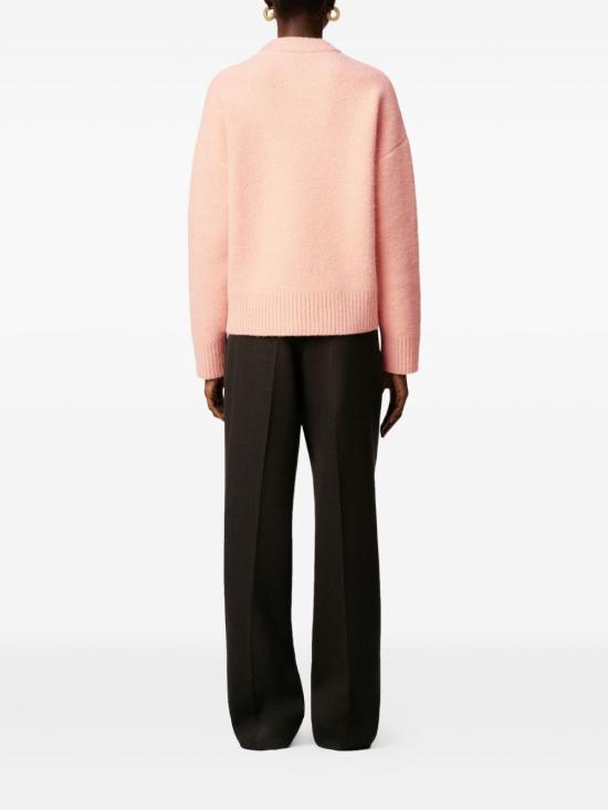 25FW 아미 ADC 크루넥 스웨터 UKS836D KN01356807 Pink - AMI