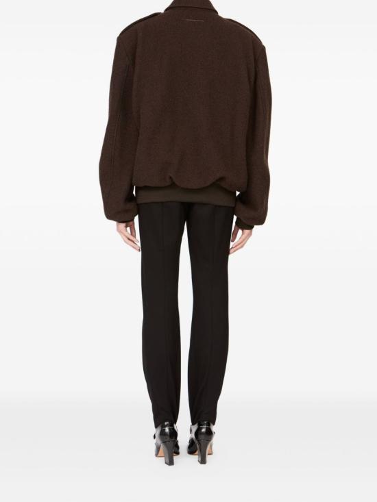 25FW MM6 메종마르지엘라 자켓 S62AN0169 M35635002F Brown - MM6 MAISON MARGIELA