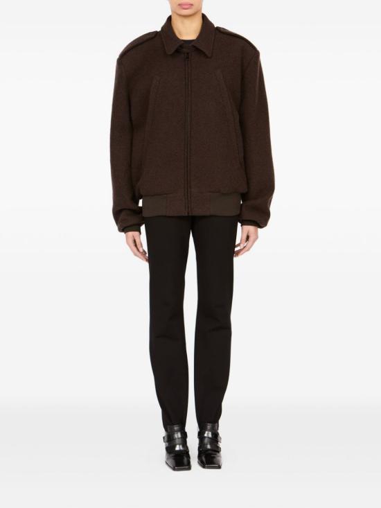 25FW MM6 메종마르지엘라 자켓 S62AN0169 M35635002F Brown - MM6 MAISON MARGIELA