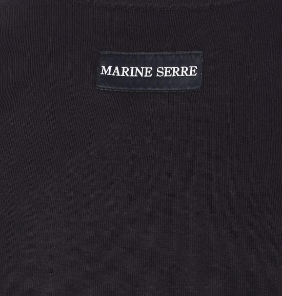 25FW 마린세르 반팔 티셔츠 WTT012A CJER0008BK99 Black - MARINE SERRE