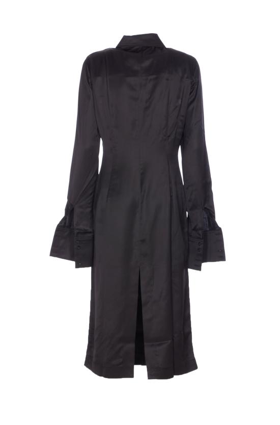 25FW 마린세르 미디 원피스 WDR421A CWOV0056BK99 Black - MARINE SERRE