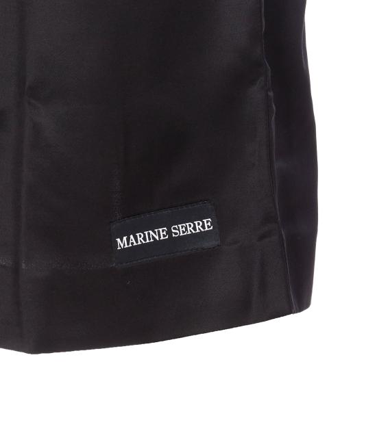 25FW 마린세르 미디 원피스 WDR421A CWOV0056BK99 Black - MARINE SERRE