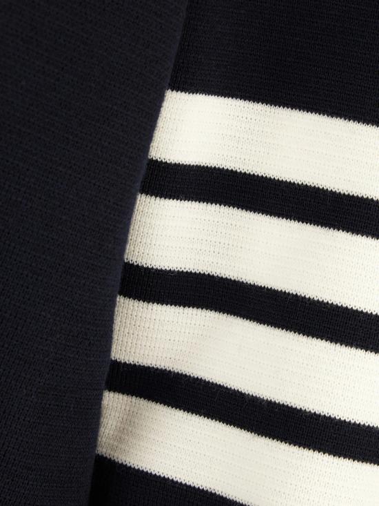 25FW 톰브라운 스웨터 MKA189A 00014415 Blue - THOM BROWNE