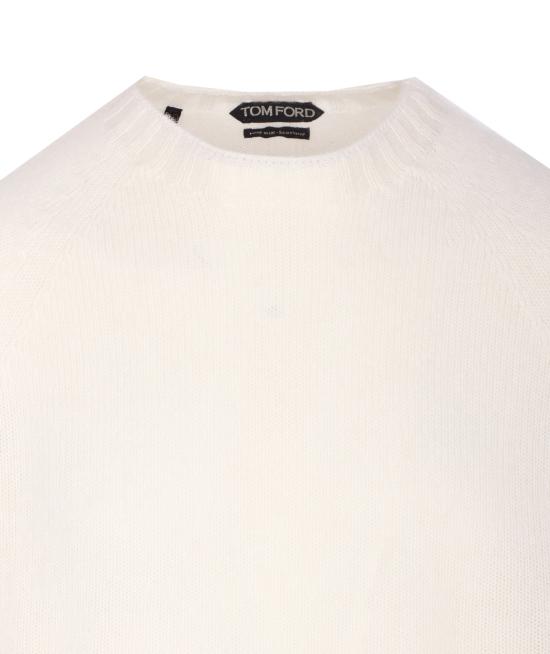 25FW 톰포드 스웨터 KCL065 YMK102AW003 White - TOMFORD