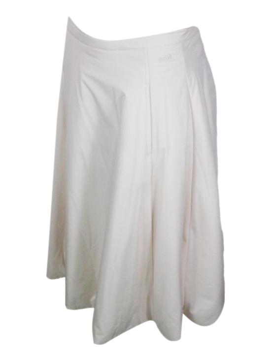 25FW 애드 미디 스커트 12AWL774 1016 White - ADD