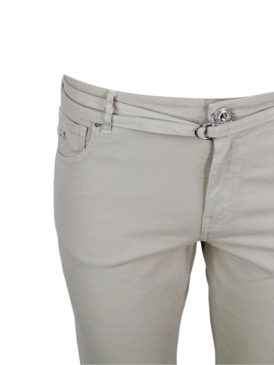 25FW 트라마로사 스트레이트 팬츠 AMERICAV019 0250 Champagne - TRAMAROSSA