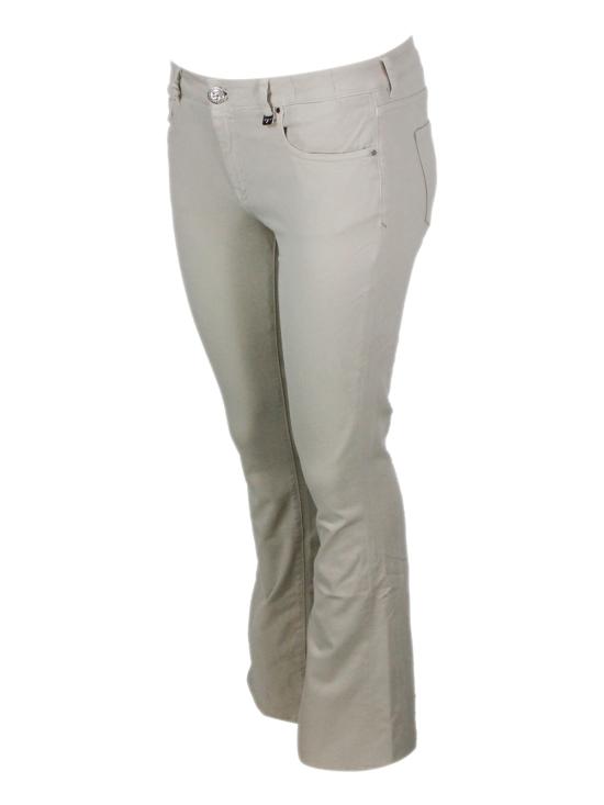 25FW 트라마로사 스트레이트 팬츠 GRETAV019 0250 Champagne - TRAMAROSSA