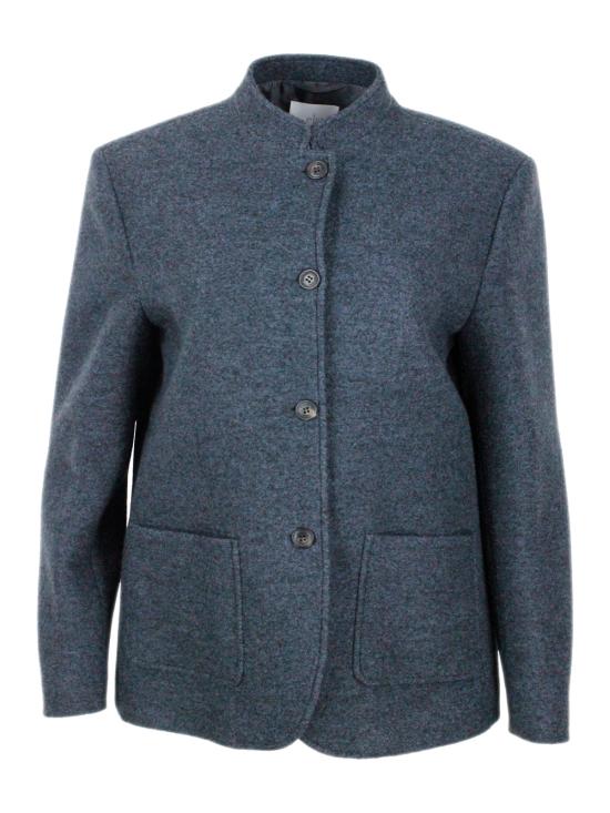 25FW 일레븐티 수트 자켓 L80GIAL02TES0J378 168 Carbon