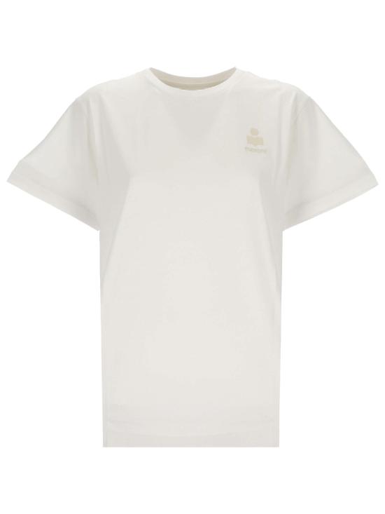 25FW 이자벨마랑에뚜왈 반팔 티셔츠 TS0070FA A1N98E20WH White