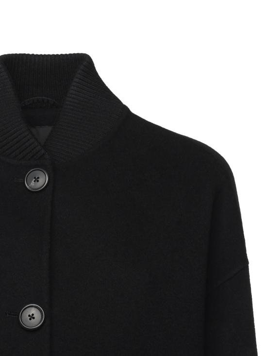 25FW 핑코 코트 105404 A1ZQZ99 Black - PINKO