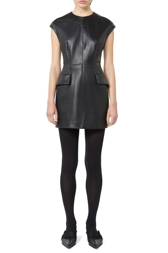 25FW 스포트막스 미디 원피스 2522426014600 001 Black - SPORTMAX