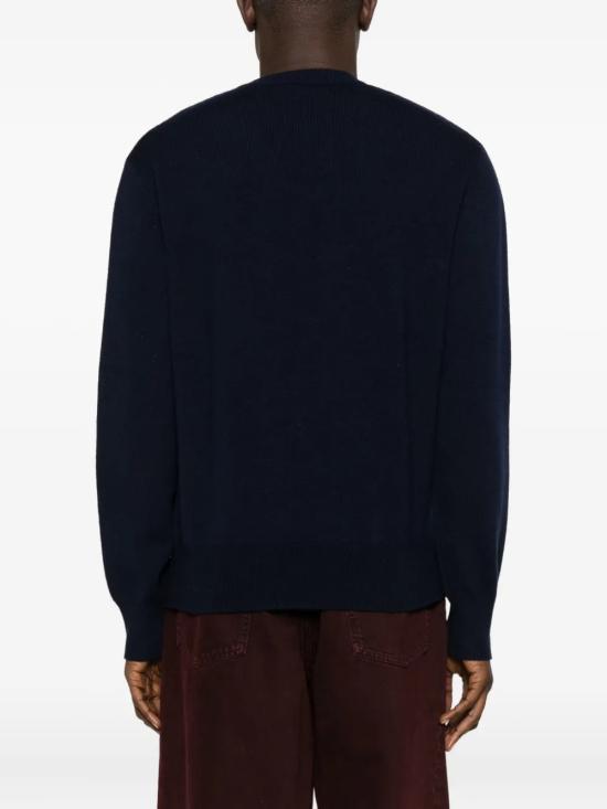 25FW 선플라워 스웨터 30393 NAVY Blue - SUNFLOWER