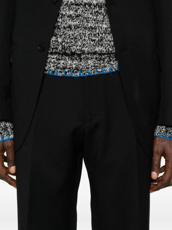 25FW 선플라워 스트레이트 팬츠 41672 BLACK Black - SUNFLOWER