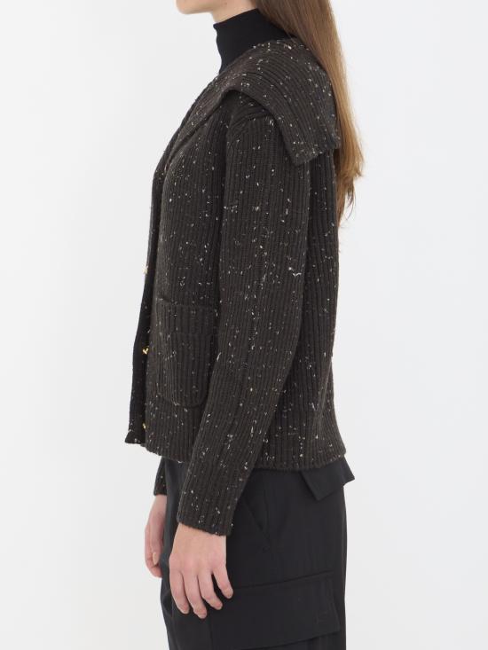 25FW 보테가베네타 터틀넥 838107 BROWN - BOTTEGA VENETA