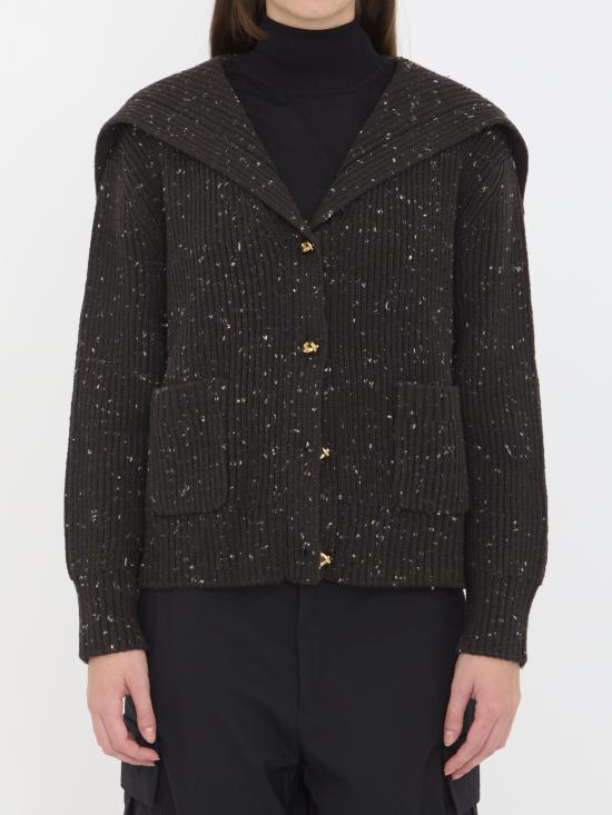 25FW 보테가베네타 터틀넥 838107 BROWN