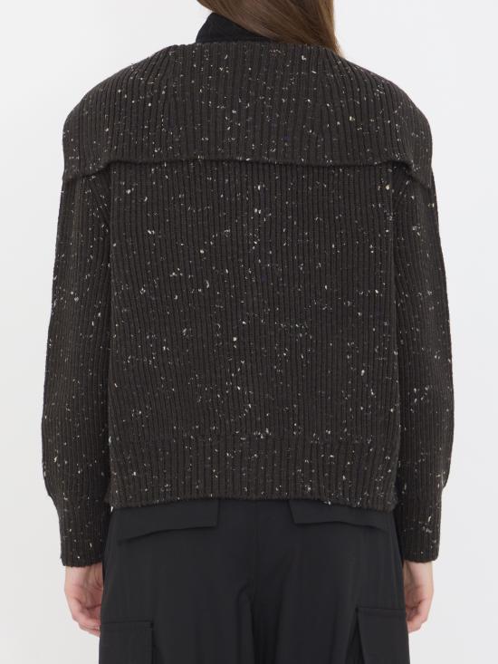 25FW 보테가베네타 터틀넥 838107 BROWN - BOTTEGA VENETA