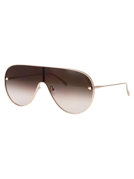 26SS 알렉산더 맥퀸 선글라스 AM0481S 002 gold - ALEXANDER MCQUEEN