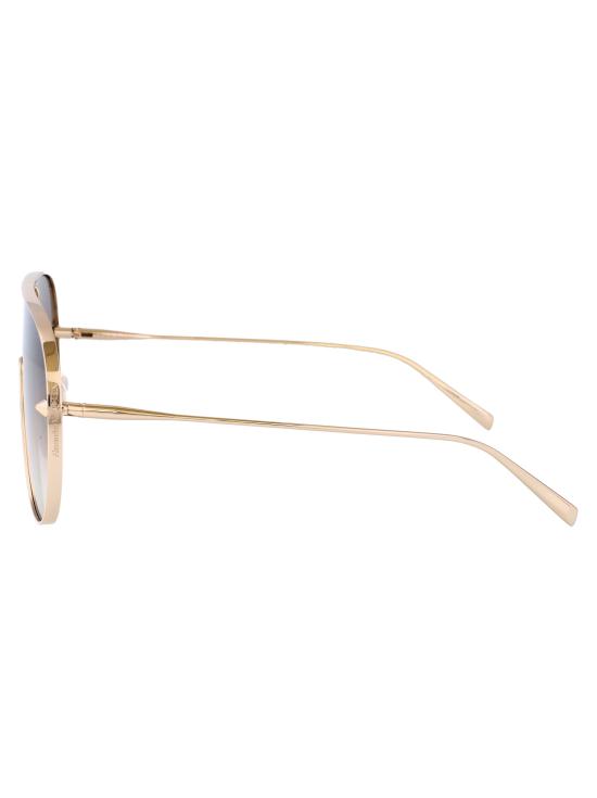 26SS 알렉산더 맥퀸 선글라스 AM0481S 002 gold - ALEXANDER MCQUEEN
