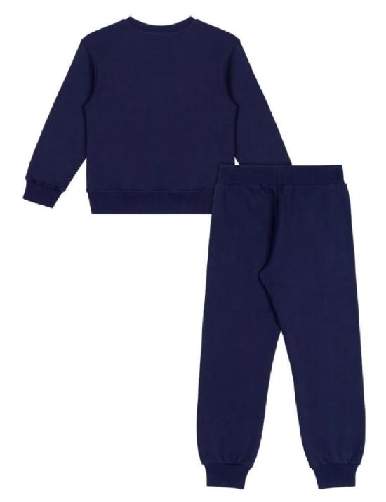 25FW [키즈] 모스키노 오버롤 HUK04B LCA58 40016 Blue - MOSCHINO